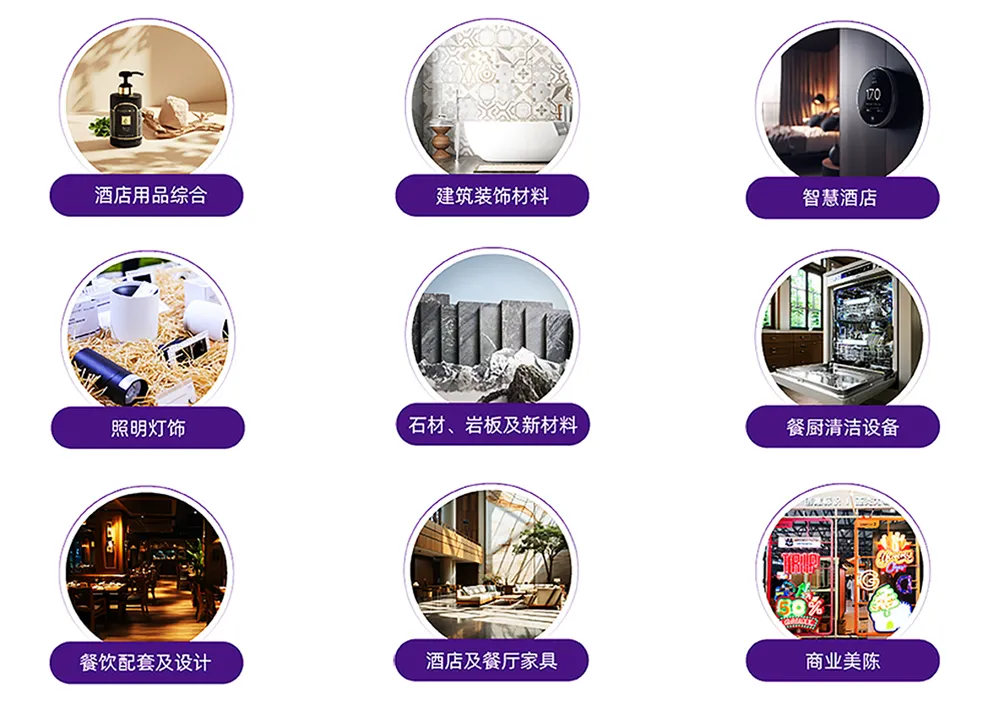 2025深圳国际酒店及商业空间展展出品类