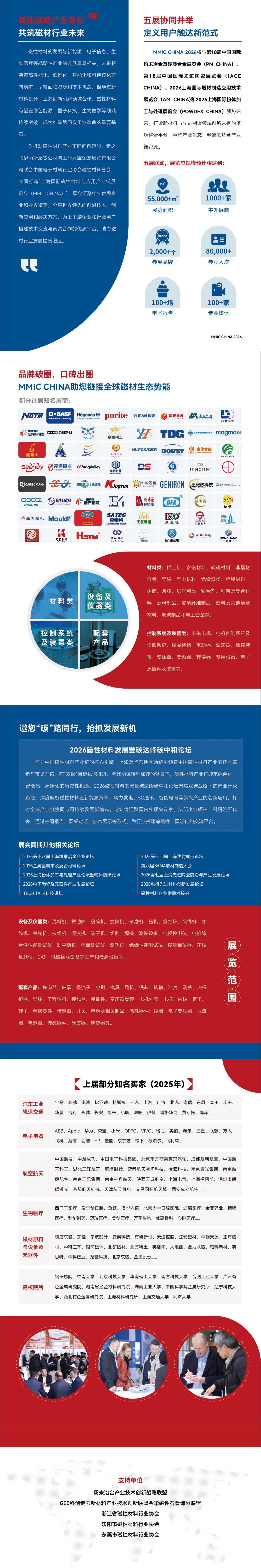 2026上海国际磁性材料与应用产业链展览会 MMIC CHINA