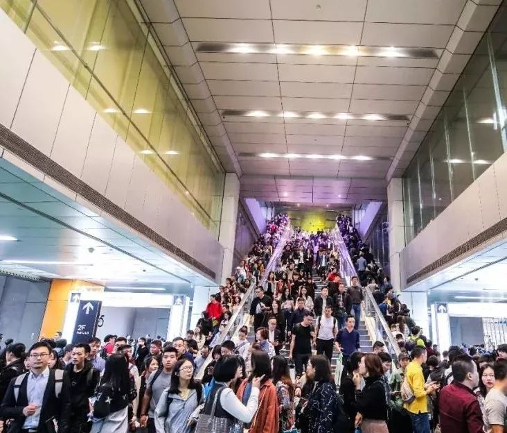 展会闭幕,市民赶赴在最后一天前往展会现场"淘宝"