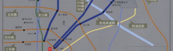 中国国际展览中心(天竺)新馆位置