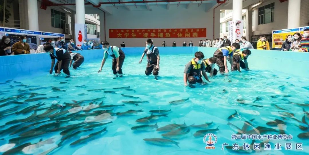 “徒手捕鱼” 持续推进休闲渔业进校园
