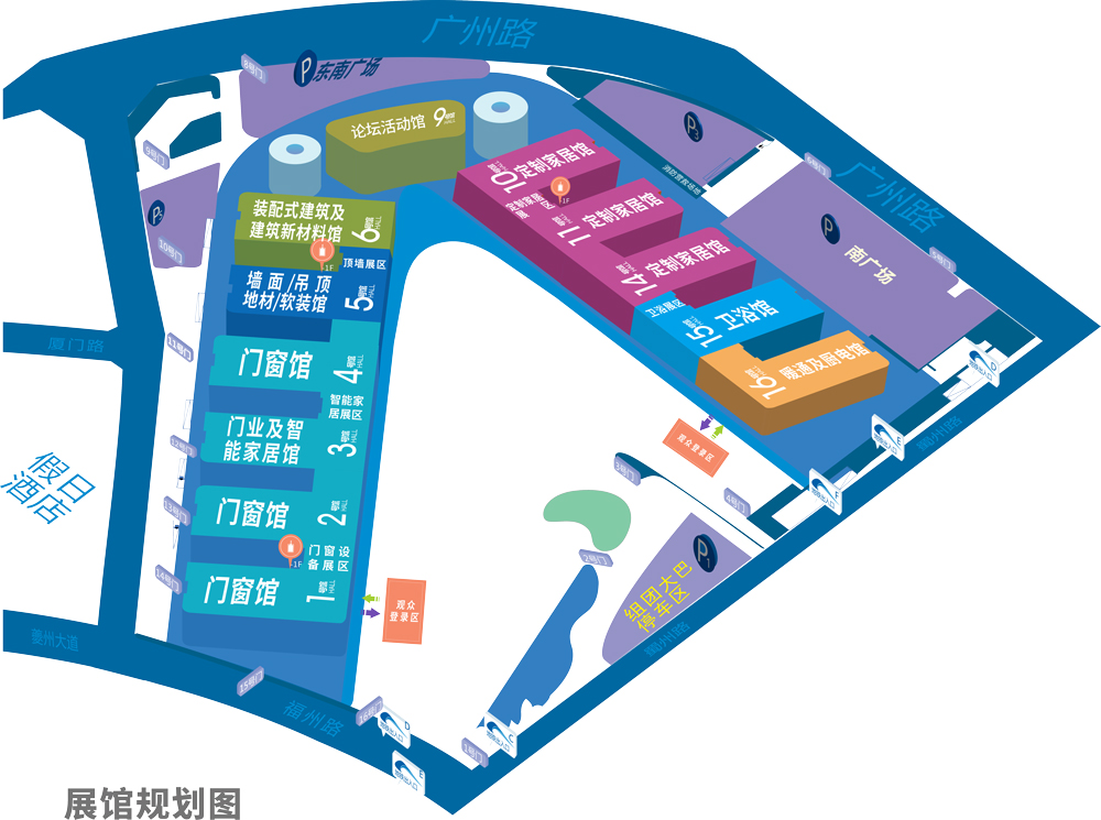 展馆规划图