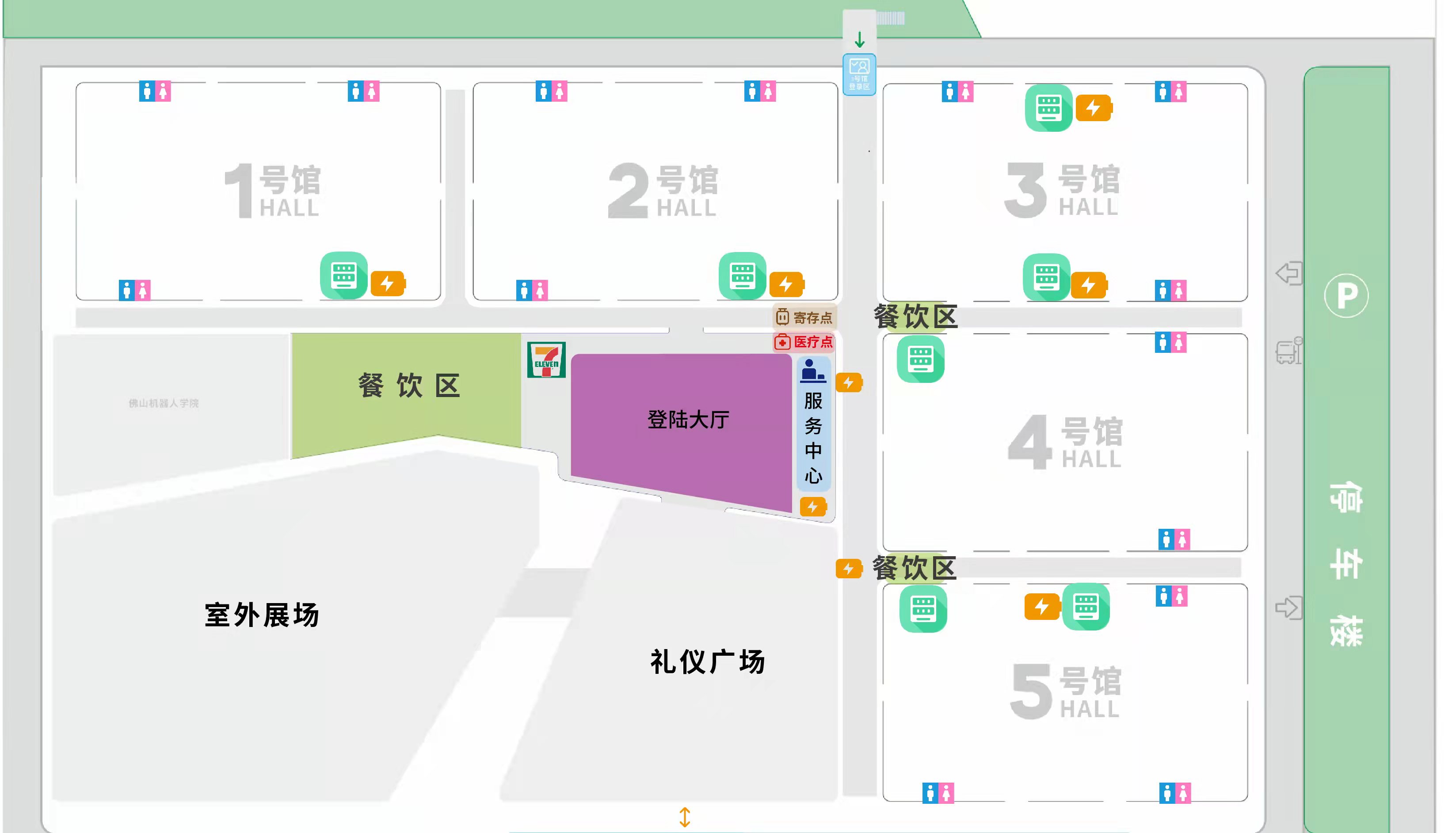 A区平面图